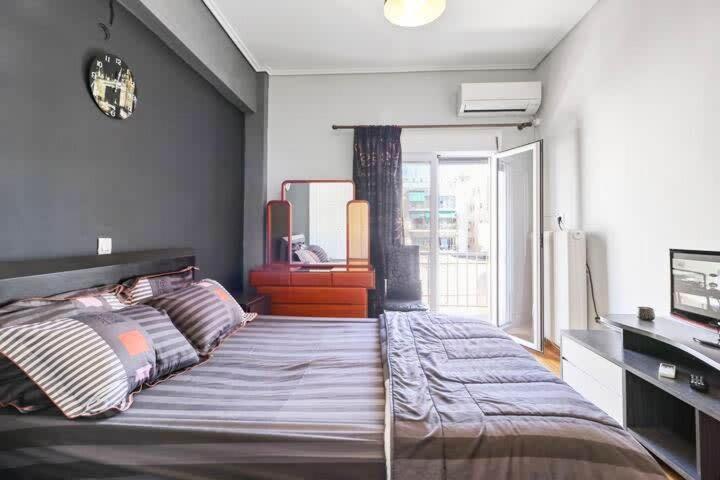 Topfloor Central Apt With Urban Views,3' To Metro Athen Eksteriør billede