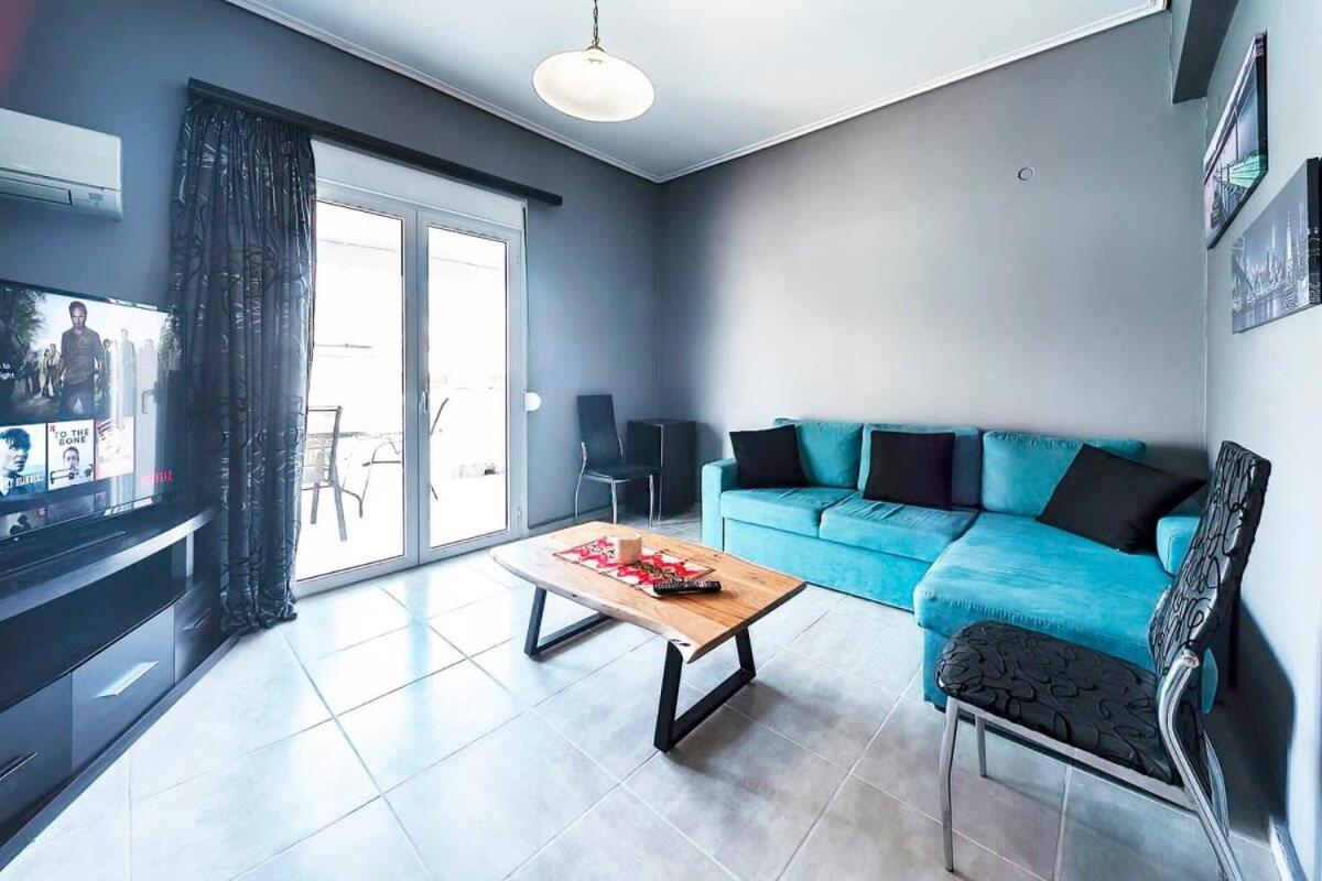 Topfloor Central Apt With Urban Views,3' To Metro Athen Eksteriør billede