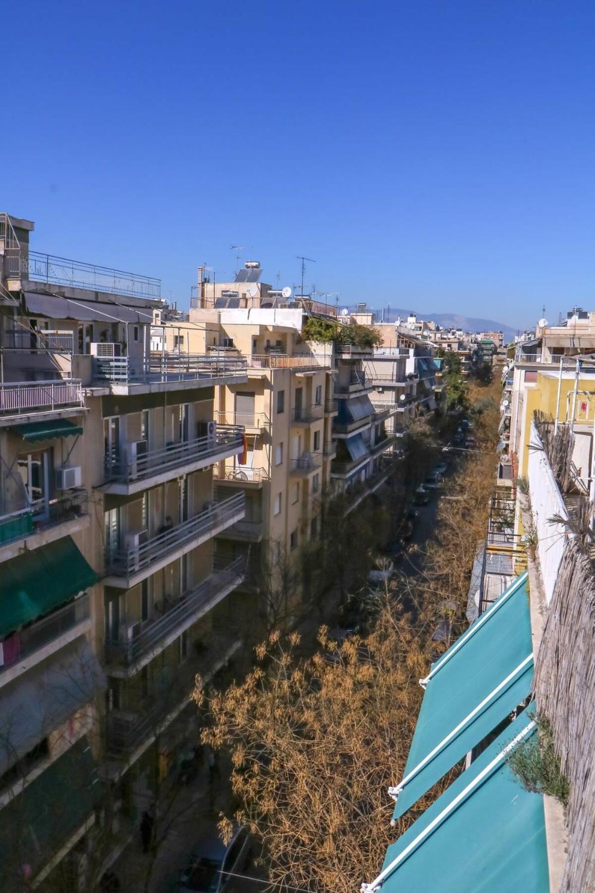 Topfloor Central Apt With Urban Views,3' To Metro Athen Eksteriør billede